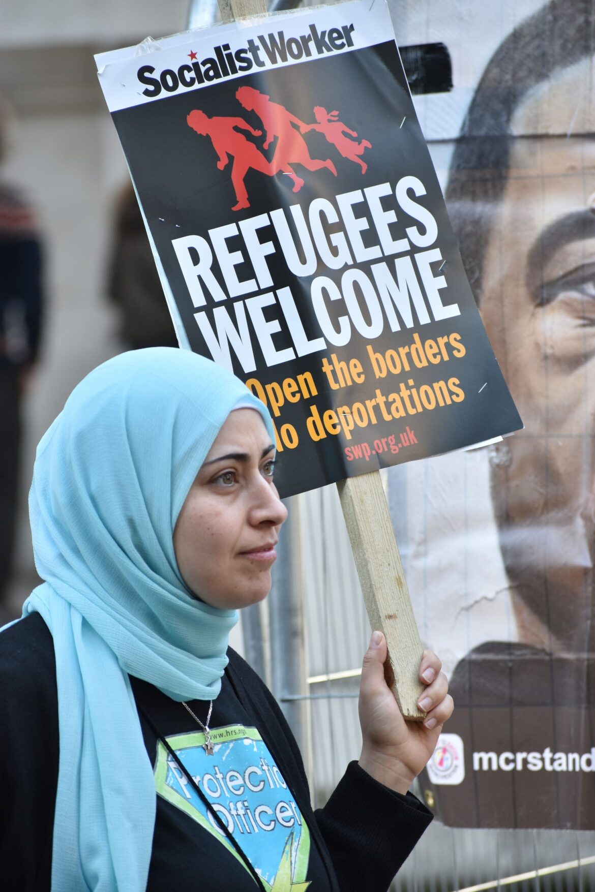 Event refugees welcome