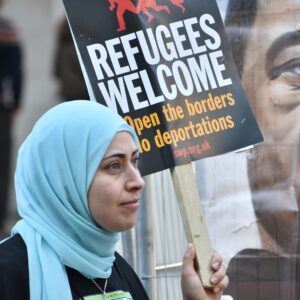 Event refugees welcome