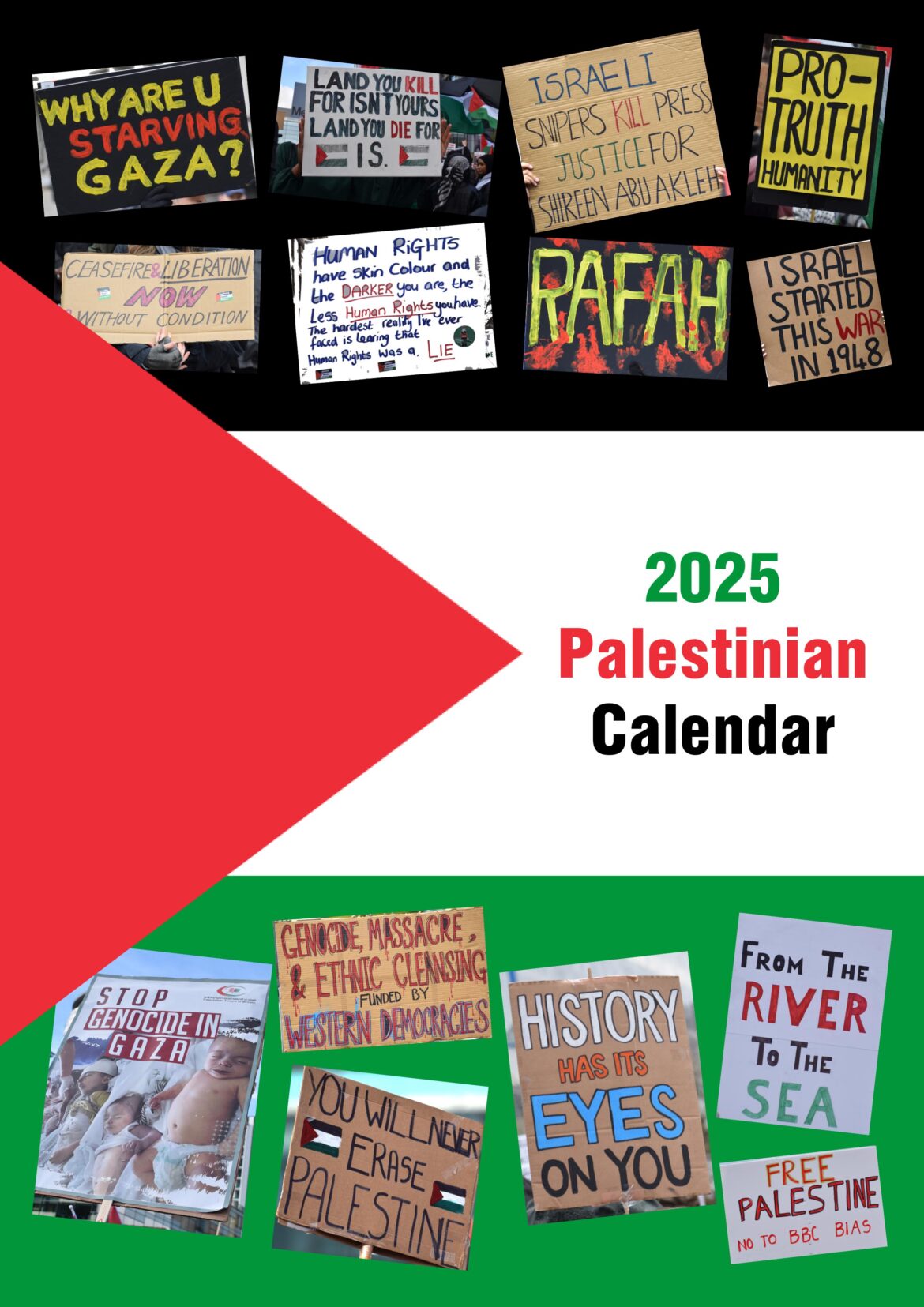 2025 PALESTINIAN  CALENDAR  -SOLD OUT